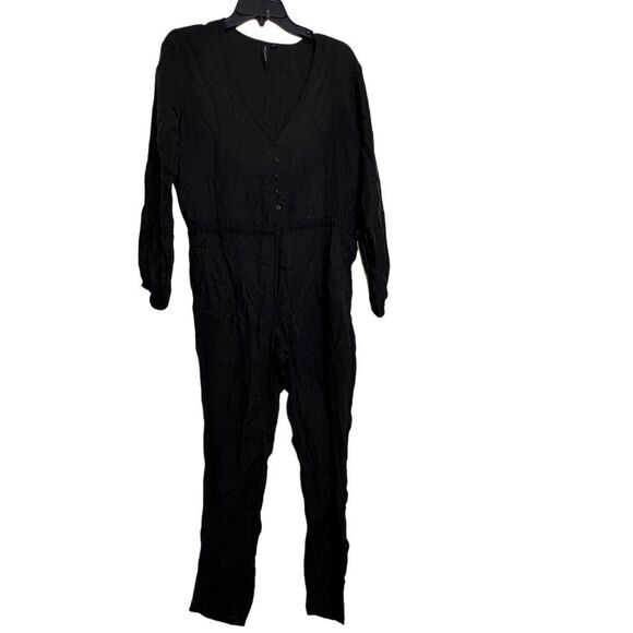 Knot Sister Women's Elizabeth Jumpsuit Black XS NWT - Picture 2 of 8